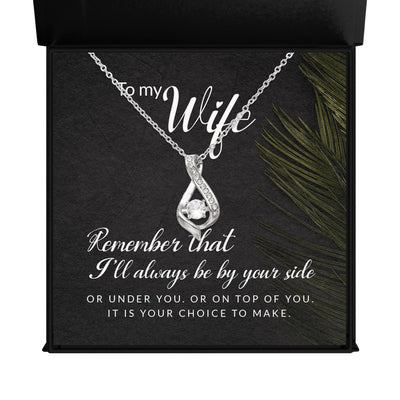 Dreamy Babe - Ribbon Necklace-For Wife - TreeStreet Jewelry