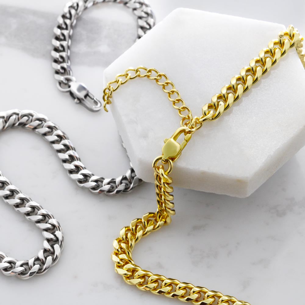 Cuban Link Chain-Gift For Him - TreeStreet Jewelry