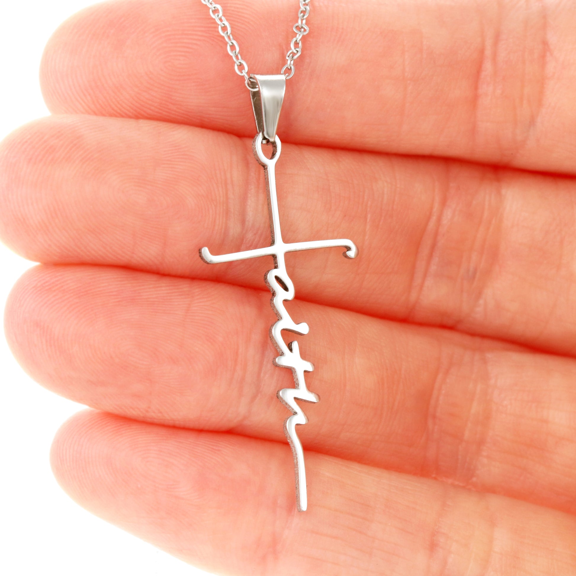 Faith Cross Necklace - TreeStreet Jewelry