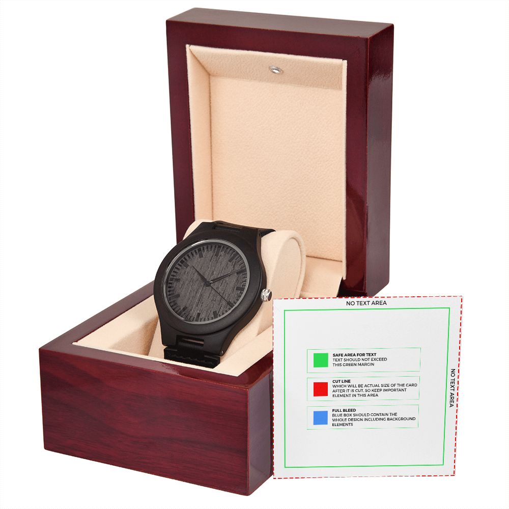 Wooden Face Watch - TreeStreet Jewelry
