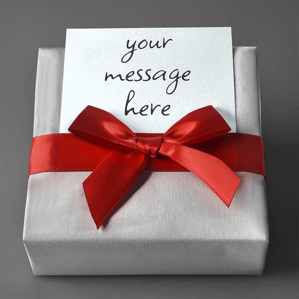 Gift Wrap with Personalized Message - TreeStreet Jewelry