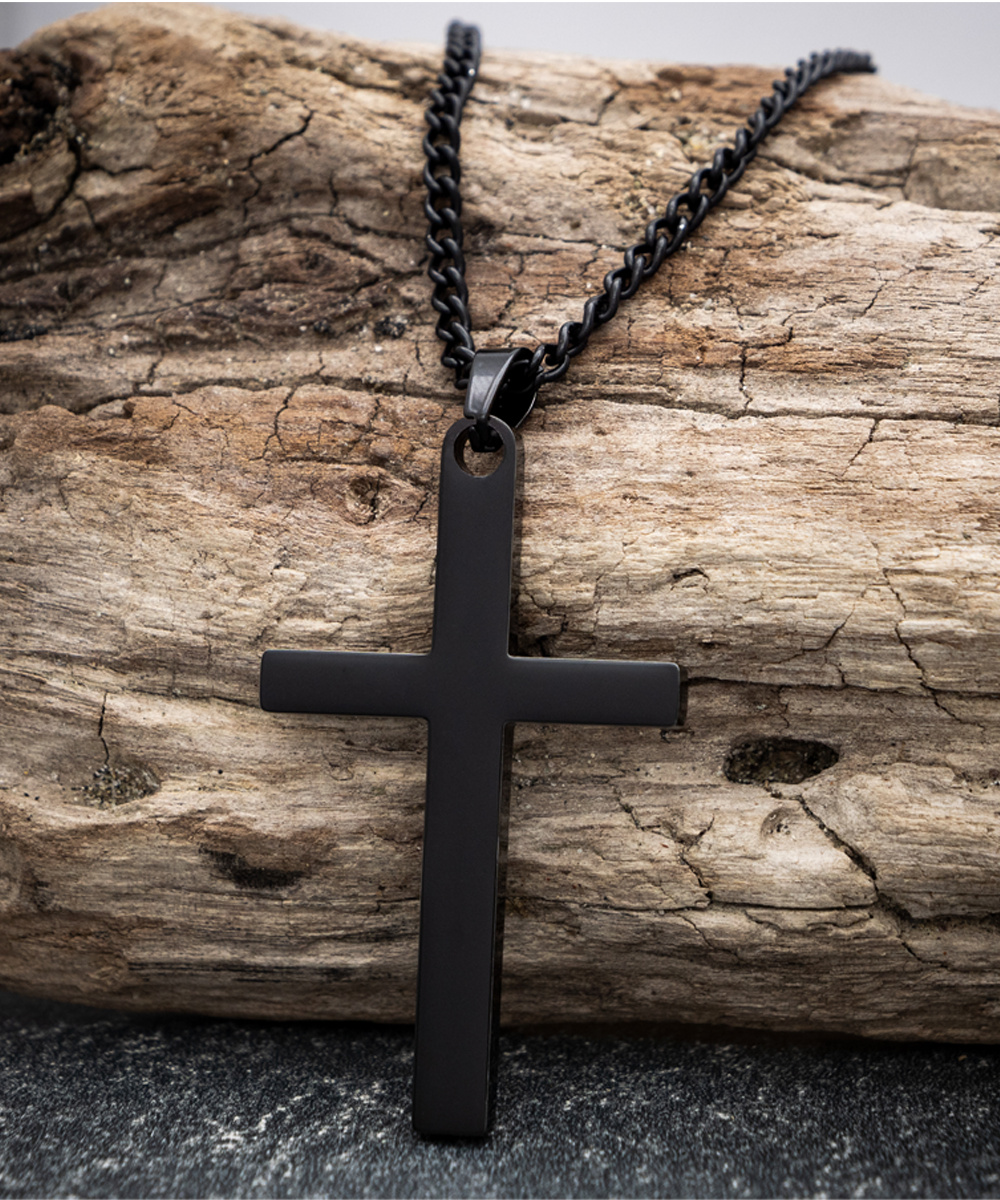 Black Bronze Cross-Son